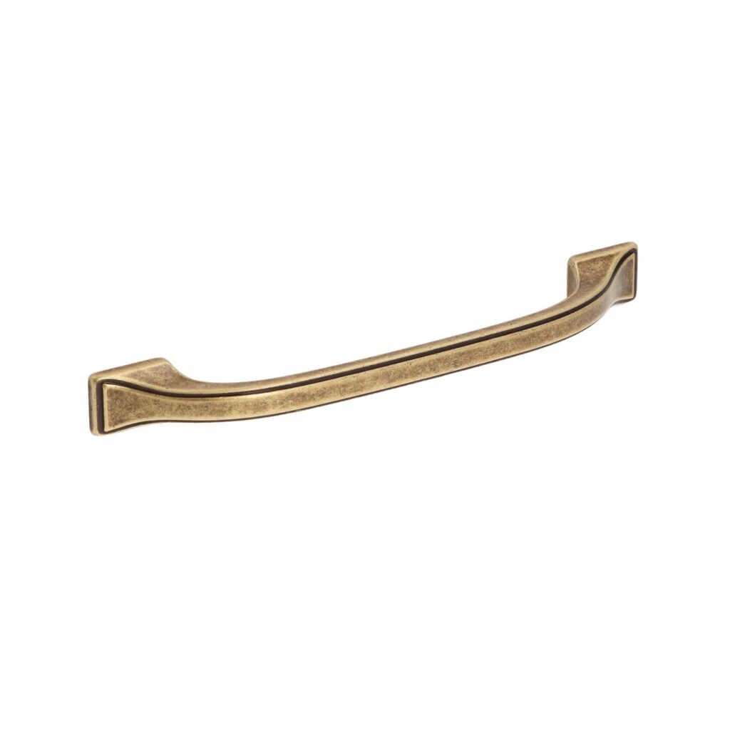 Poignée pour meubles en zamac Entraxe 128mm Florence antique Lot de 25 - Marron, Zamak
