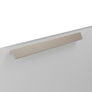 Poignée pour meubles en zamac Entraxe 256mm finition nickel galvanisé – Gris / argent, Zamak