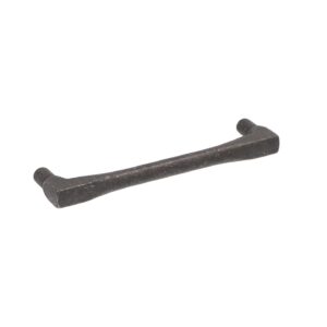 Poignée pour meubles en zamac Entraxe 128mm Fer noir vintage – Zamak