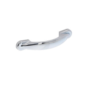 Poignée pour meubles en zamac Entraxe 64mm chrome poli - Gris / argent, Zamak