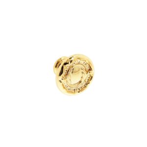 Bouton pour meubles en zamac Diamètre 35mm plaqué or – Jaune / doré, Zamak