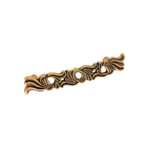 Poignée pour meubles en zamac Entraxe 96mm orvale - Orange / cuivré, Zamak