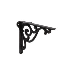 Supports étagères en zamac 200 x 140 Fer noir vintage - Zamak