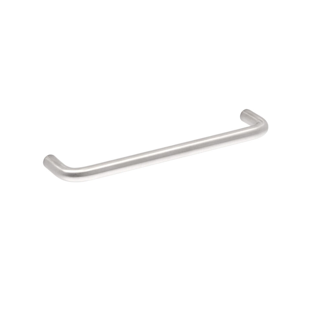 Poignée pour meubles en inox Entraxe 160mm finition inox satiné - Gris / argent, Acier inoxydable