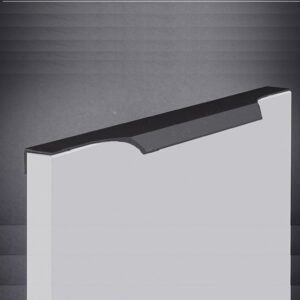 Poignée de meuble profil en aluminium Entraxe 997x16x40mm Anthracite