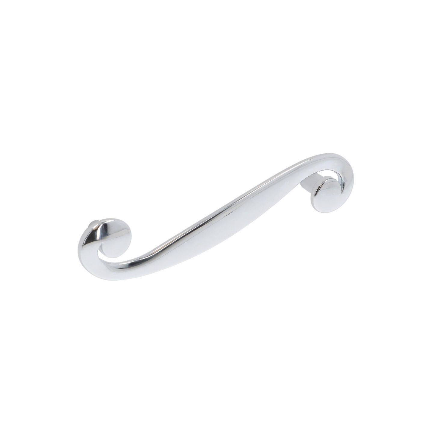 Poignée pour meubles en zamac Entraxe 96mm chrome poli - Gris / argent, Zamak