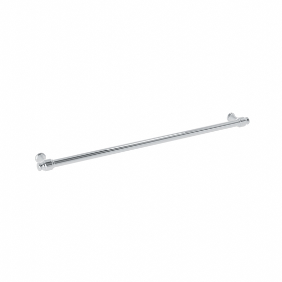 Poignée pour meubles en zamac Entraxe 320mm Polish chrome - Gris / argent, Zamak