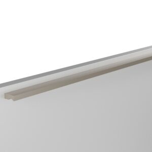 Poignée pour meubles en zamac Entraxe 320mm finition nickel galvanisé – Gris / argent, Zamak