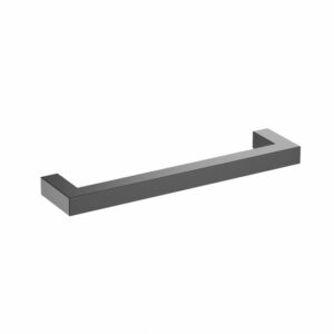 Poignée pour meubles en Acier inox Entraxe 128mm Vernis noir mat – Acier inoxydable