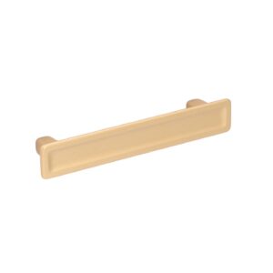 Poignée pour meubles en zamac Entraxe 96mm Alucover laiton Lot de 25 – Jaune / doré, Zamak
