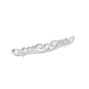 Poignée pour meubles en zamac Entraxe 128mm Venise argenté – Gris / argent, Zamak