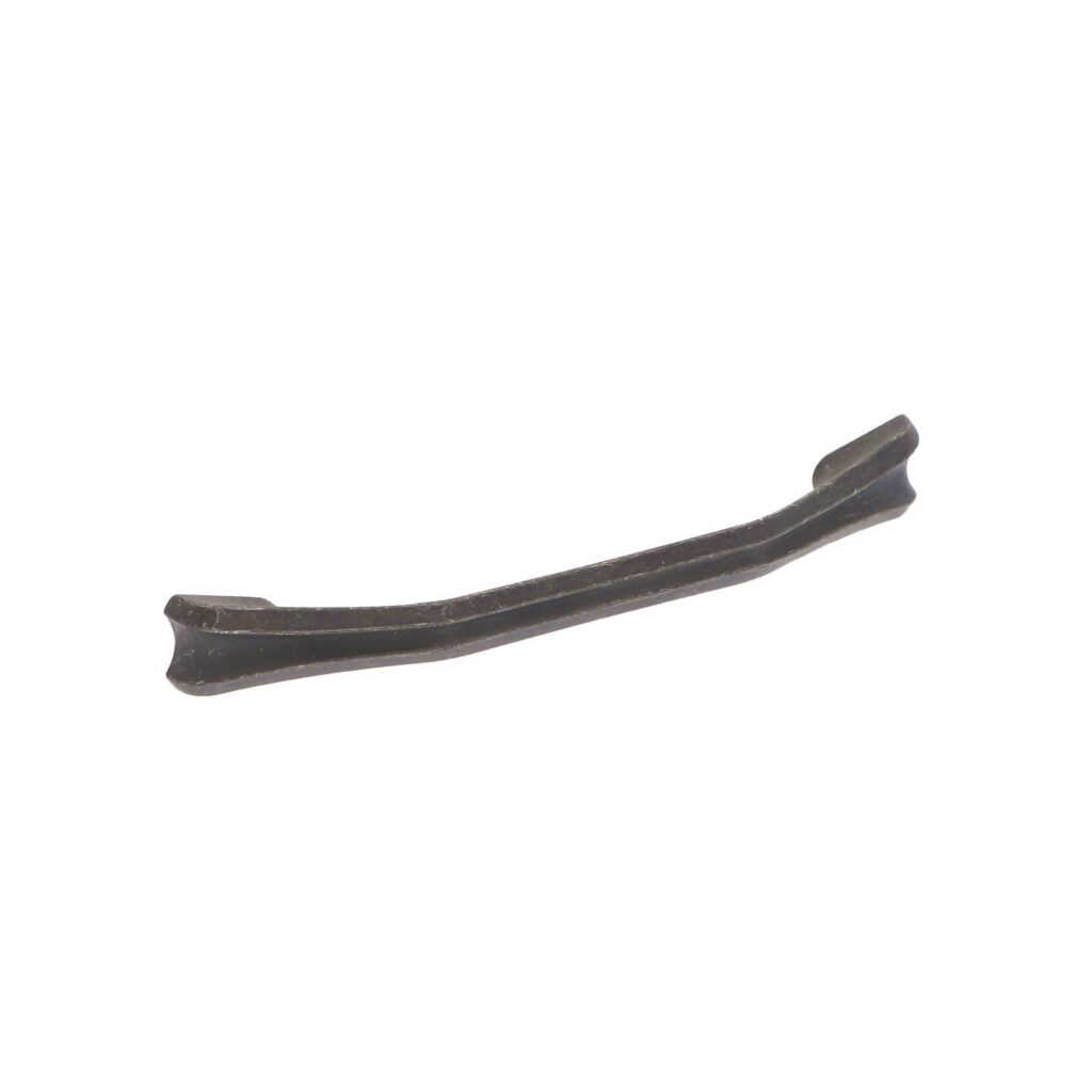 Poignée pour meubles en zamac Entraxe 128mm Fer noir vintage - Zamak