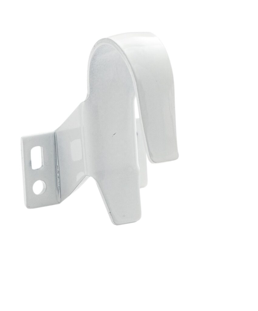 Crochet standard Aluminium Blanc