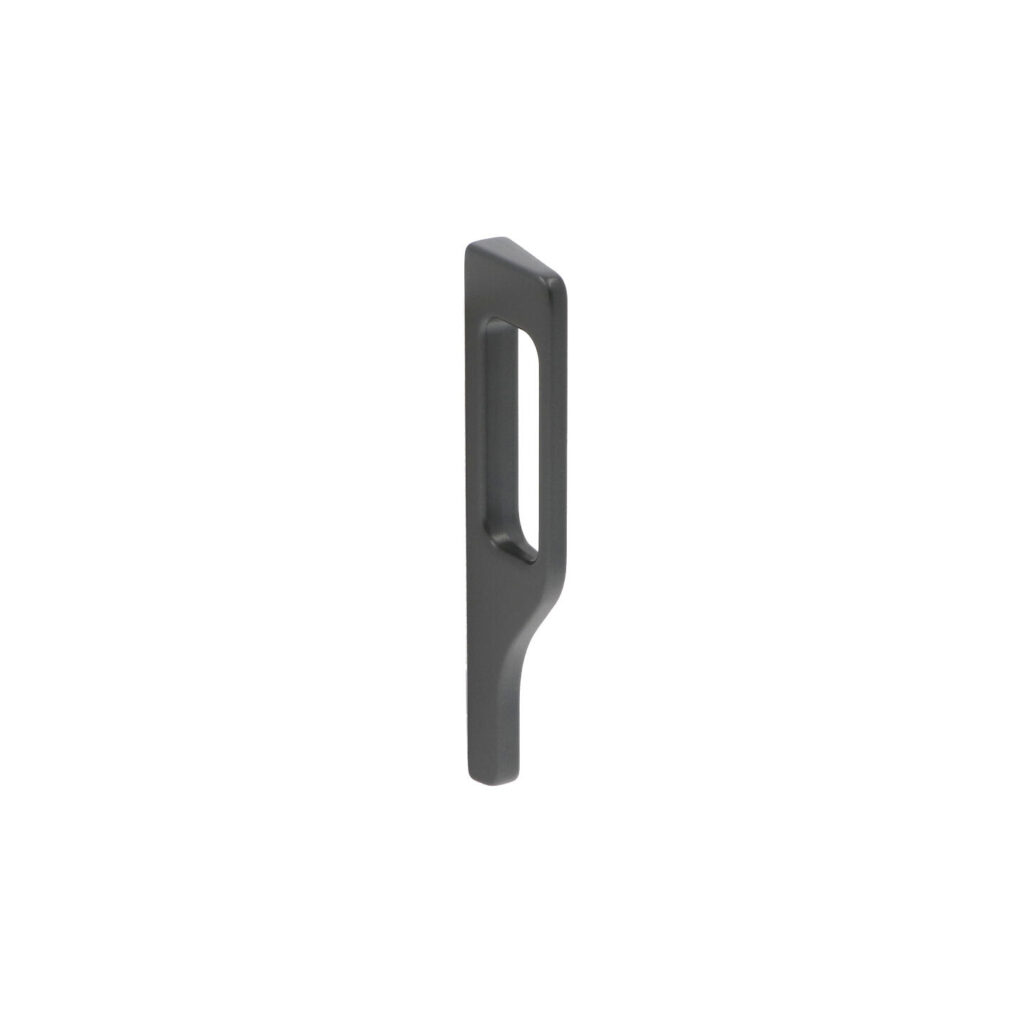 Poignée pour meubles en zamac Entraxe 96mm Alucover graphite Lot de 25 - Gris / argent, Zamak