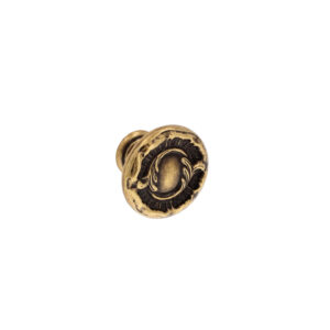 Bouton pour meubles en zamac Diamètre 35mm Florence antique – Marron, Zamak